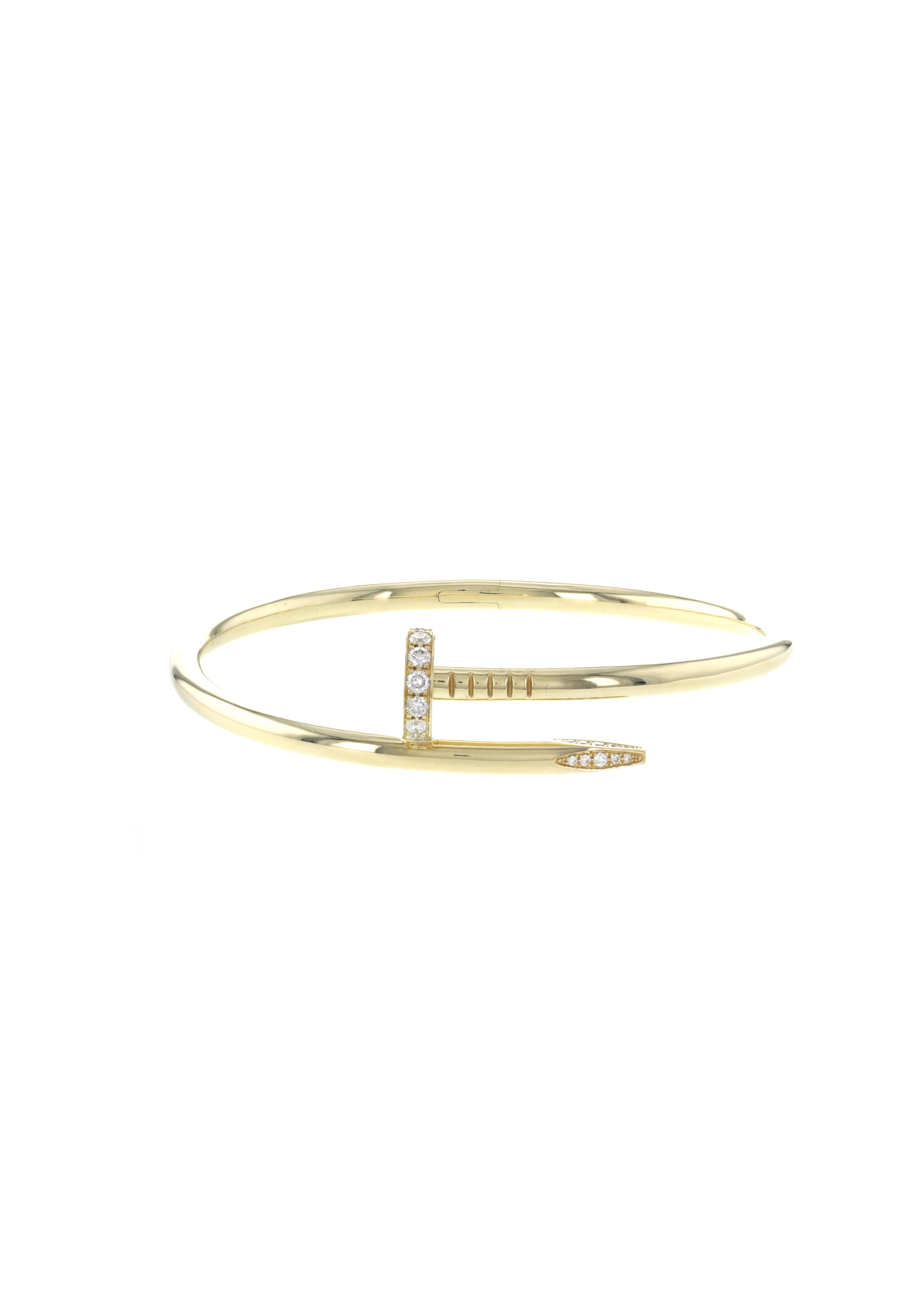 Bracelets Cartier Juste Un Clou Bracelets Occasion Or Jaune Cresus