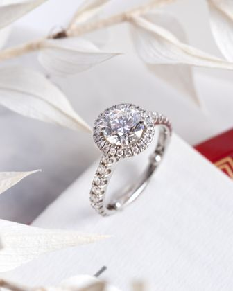 Solitaire Diamant Bague Fiancaille Cartier Prix Bagues CARTIER