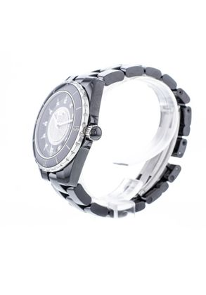 CHANEL J12 Noire Automatique Diamants