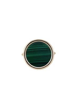GINETTE NY Disc Ring Ever Malachite