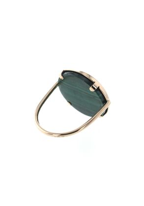 GINETTE NY Disc Ring Ever Malachite