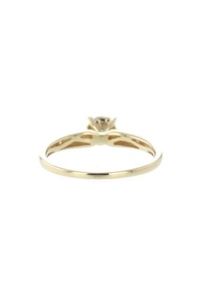 JOAILLERIE CRESUS Illusion Solitaire accompagné 0.2 ct