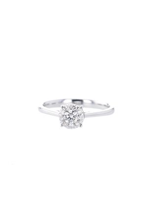 JOAILLERIE CRESUS Illusion Solitaire 0.5 ct
