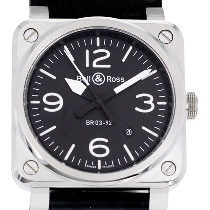 BELL & ROSS BR03-92 Black Steel