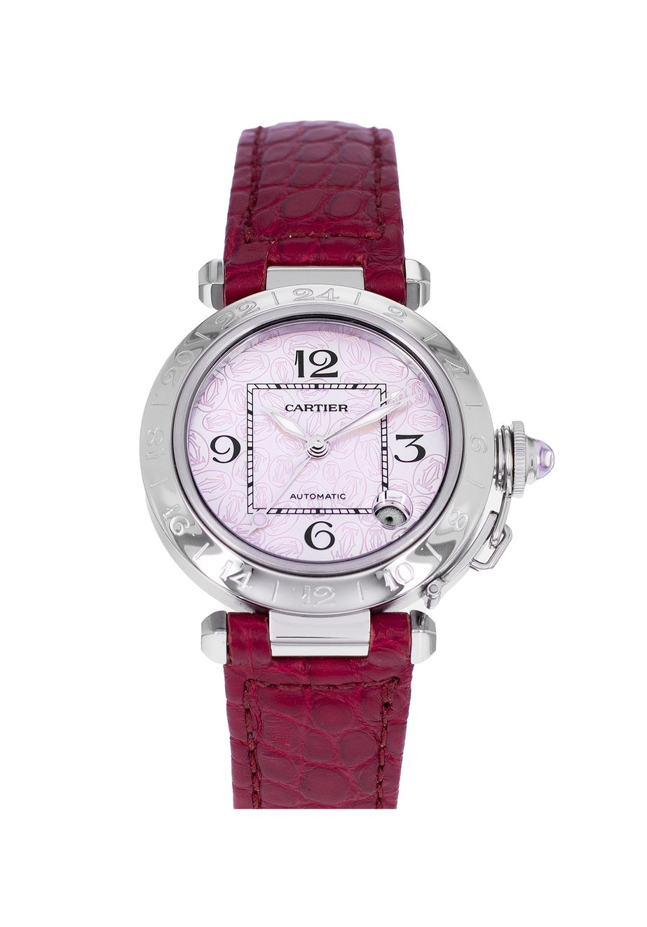 CARTIER Pasha 2377 Occasion Montre C Acier Cresus