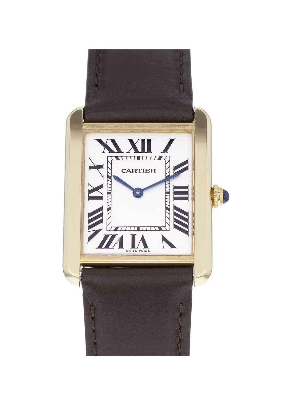 CARTIER Tank 2742 Occasion Montre Or Jaune et Acier Cresus