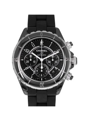 CHANEL J12 Noire Chronographe