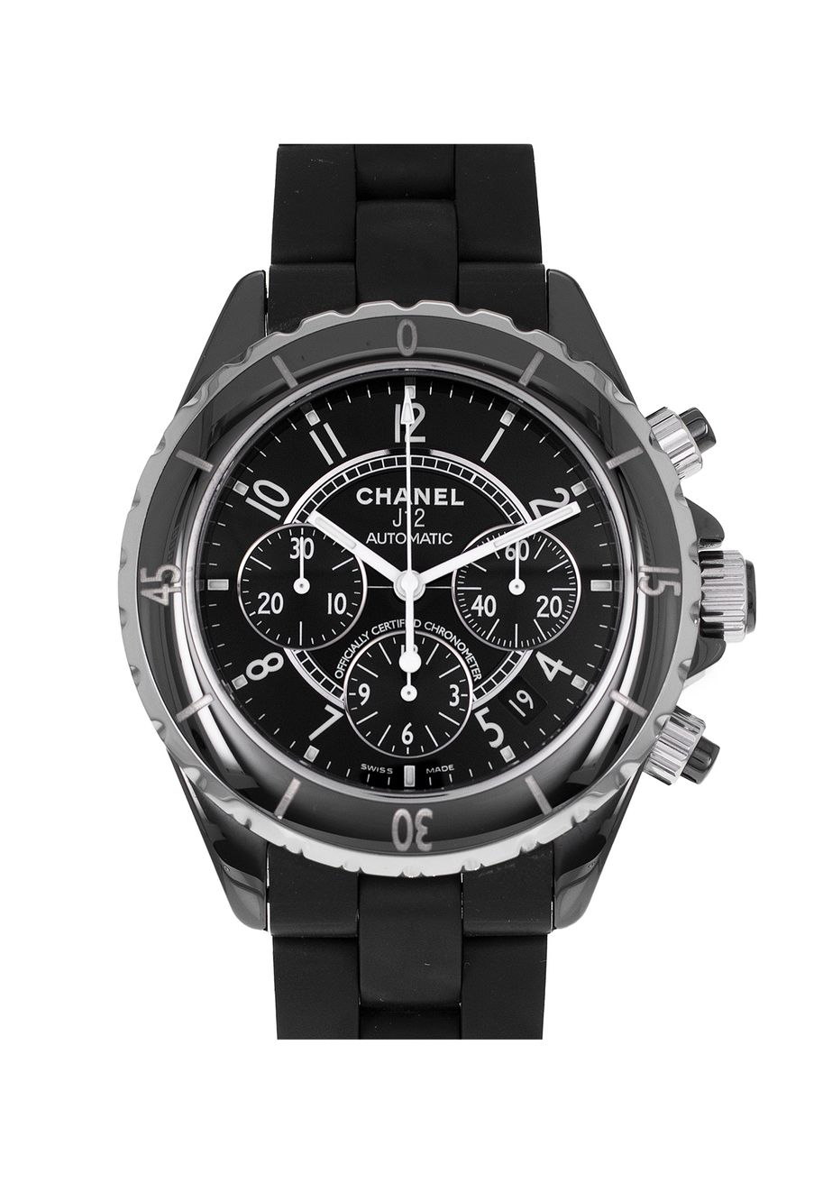 CHANEL J12 Noire Chronographe