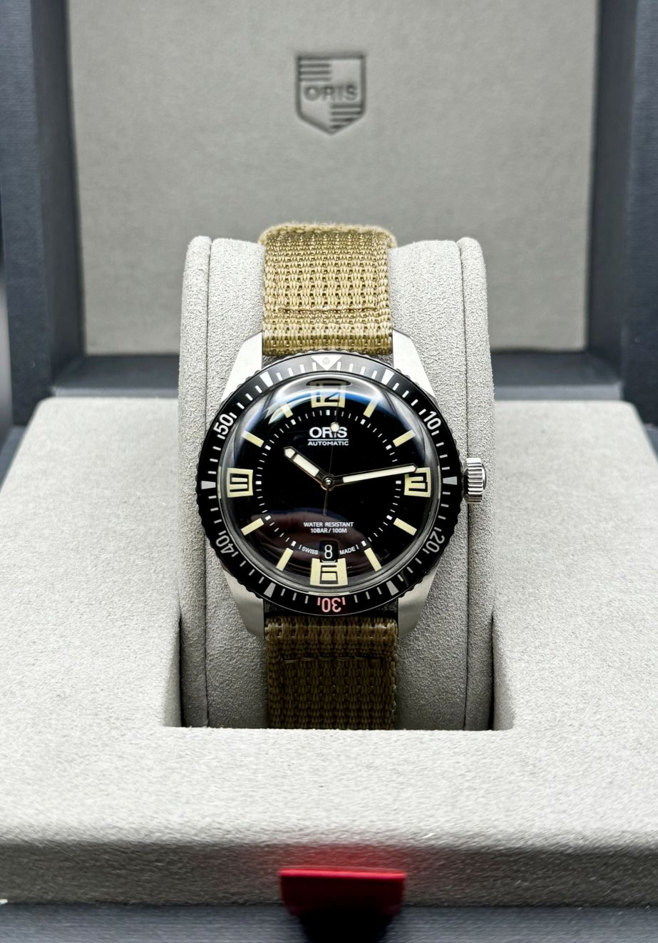 ORIS Divers 01 733 7707 4064 Occasion Montre Acier Cresus