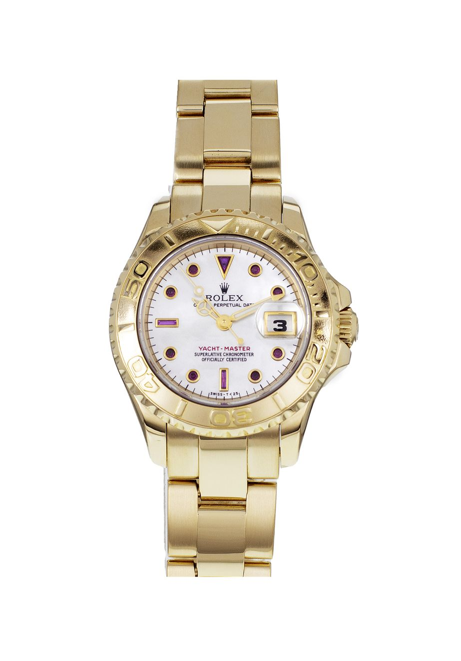 ROLEX Yacht-Master Lady Mother of Pearl Dial Ladies