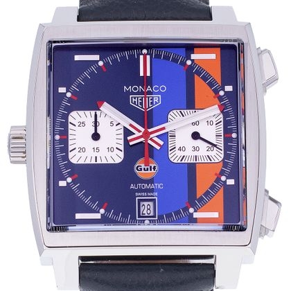 TAG HEUER Monaco CAW211R Occasion Montre Gulf Acier Cresus