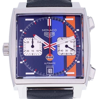 TAG HEUER Monaco CAW211R Occasion Montre Gulf Acier Cresus