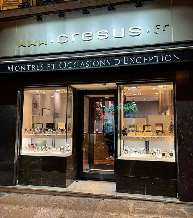 CRESUS PARIS :  "LA MONTRE D'OCCASION N'EFFRAIE PLUS PERSONNE"