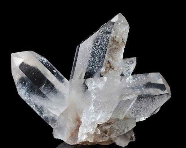 De diamant et de cristal de roche 