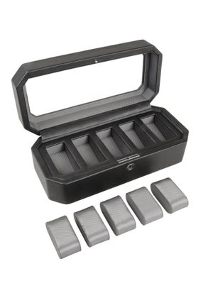 WOLF WOLF Windsor 5 montres Noir/Gris