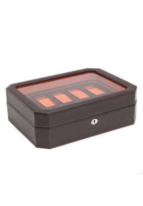 WOLF Windsor 10 montres - Marron/Orange