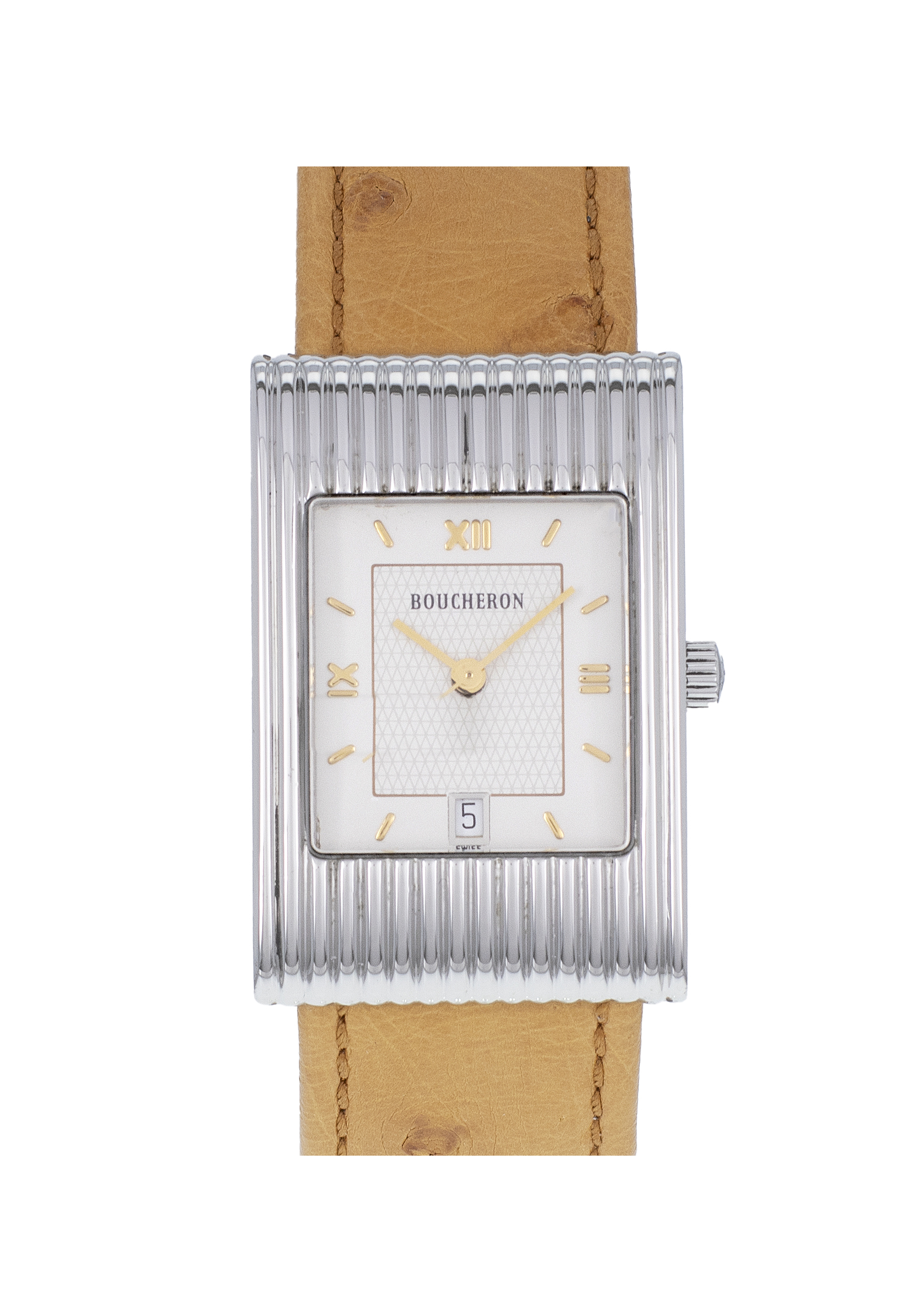 Bracelet Boucheron Reflet En Satin - Largeur 17mm, Occasion