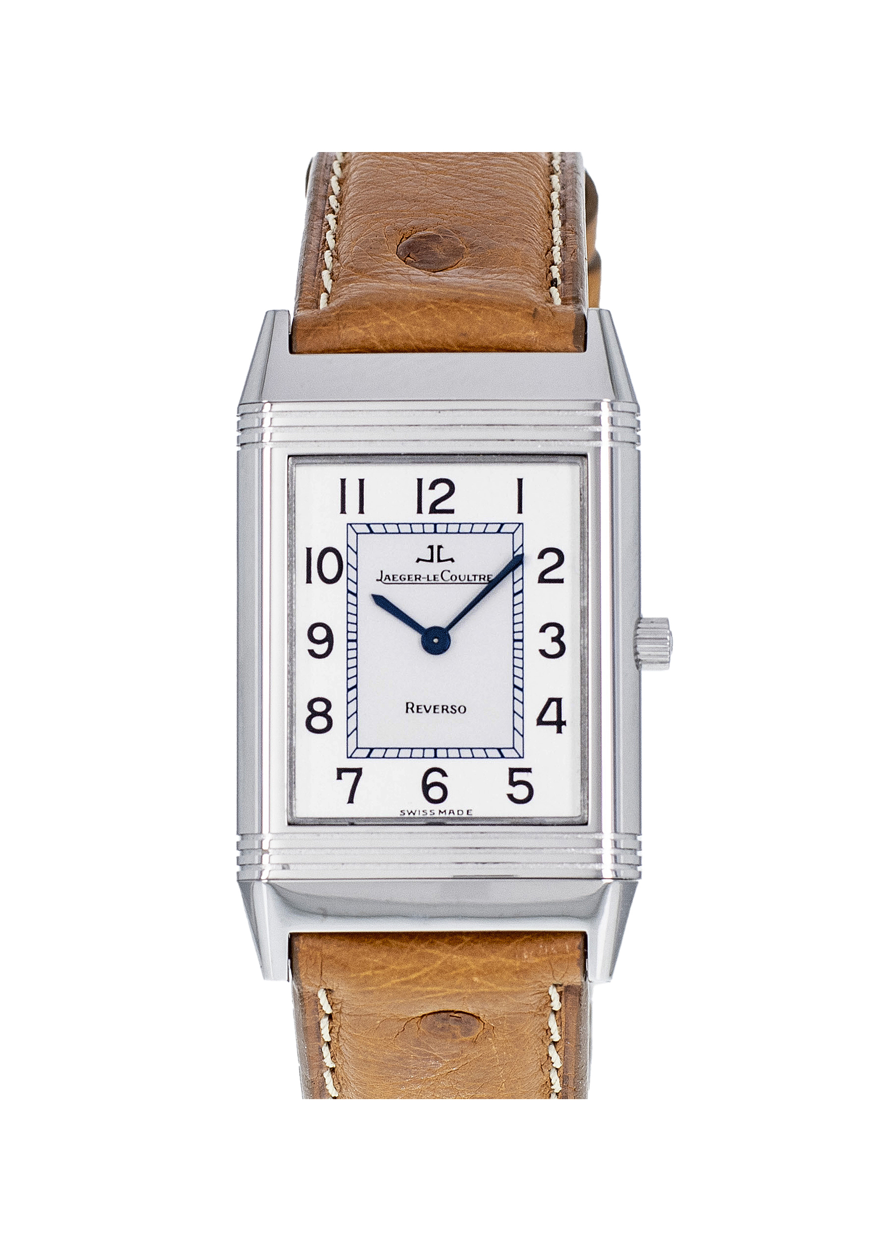 Bracelet De Montre Jaeger-LeCoultre Neuf - 17 Mm, Violet Satiné, Tissu Et Cuir Véritable - Fabriqué En Suisse