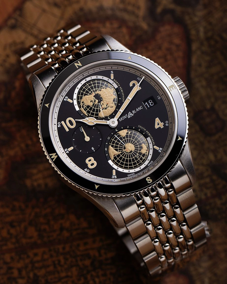 MONTBLANC 1858 125872 Occasion Montre G osph re Acier Cresus montblanc-1858-125872-occasion-montre-g-osph-re-acier-cresus