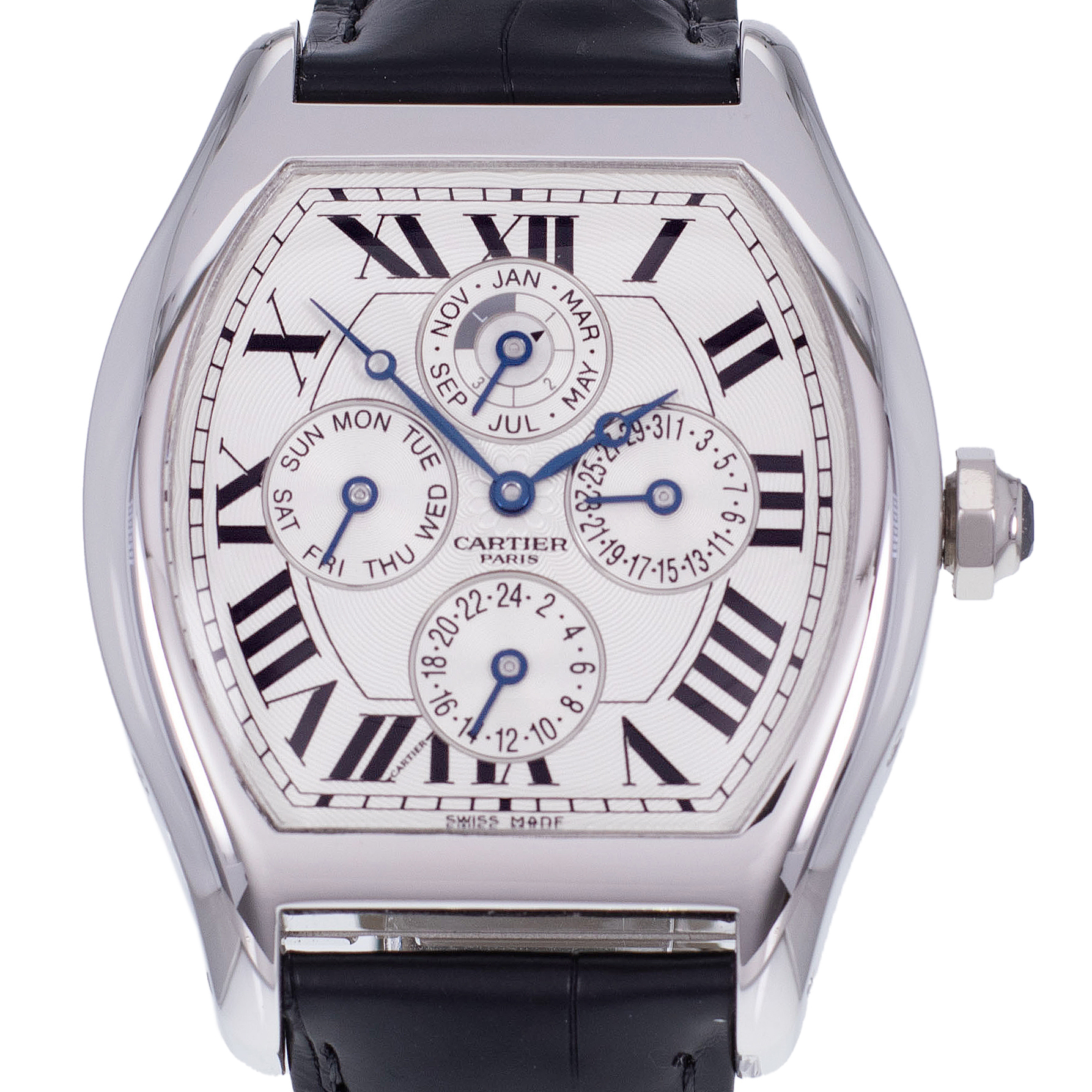CARTIER Tortue 2721 - Occasion - Montre Collection Privée Platine 950/ ...