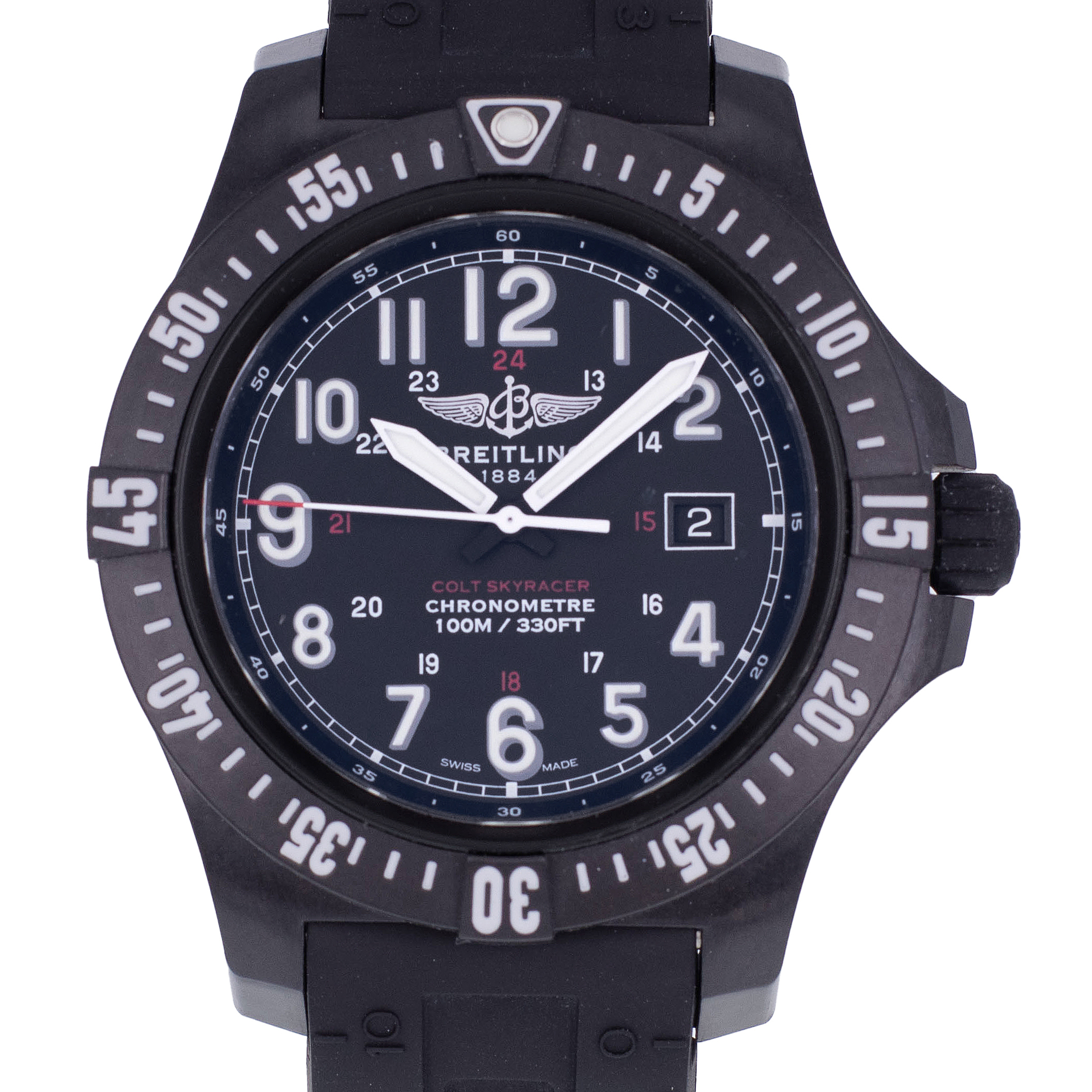 BREITLING Colt X7430E4/BF87 - Occasion - Montre Skyracer Carbone | Cresus