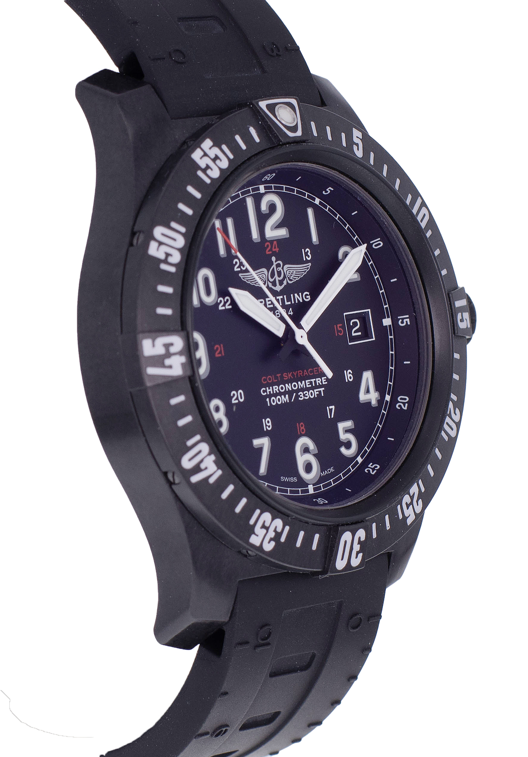 BREITLING Colt X7430E4/BF87 - Occasion - Montre Skyracer Carbone | Cresus