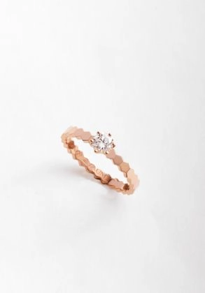Bagues CHAUMET Bee my Love - Bagues occasion Or Rose 750/1000 | Cresus