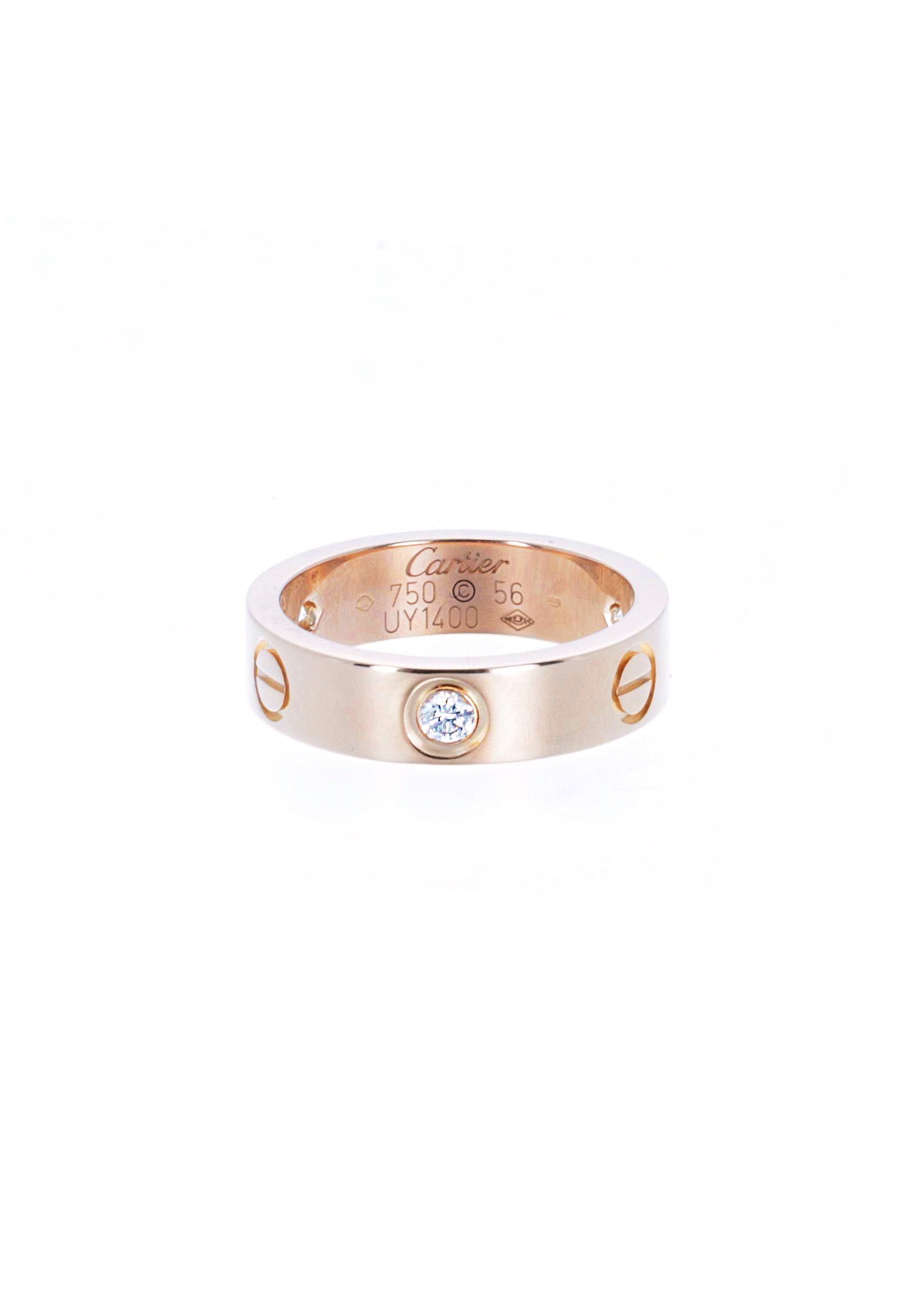 Bague Love CARTIER d'occasion : Ref 