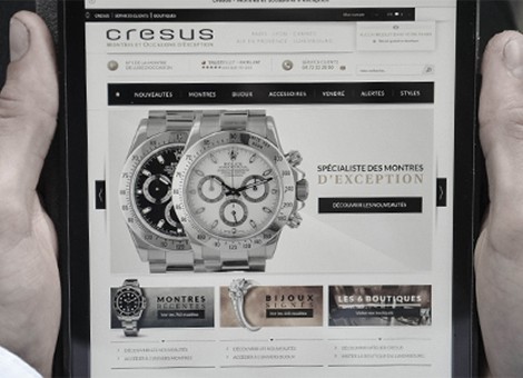 réservation en ligne site cresus montres luxe occasion